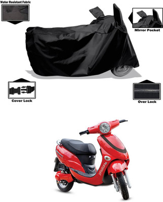 CODOKI Waterproof Two Wheeler Cover for Hero(Electric Photon BS6, Black)