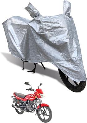 Euro Care Waterproof Two Wheeler Cover for Bajaj(Platina 100 DTS-i, Silver)