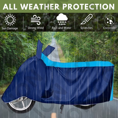 ZAQE Two Wheeler Cover for Hero(Maestro Edge, Blue, Multicolor)