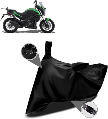AutoGalaxy Waterproof Two Wheeler Cover for Bajaj(Dominar 400 BS6, Black)