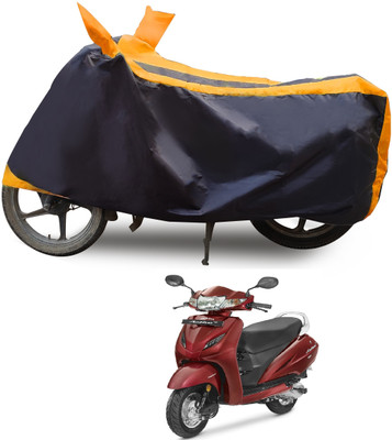 Euro Care Waterproof Two Wheeler Cover for Honda(Activa 4G, Orange)