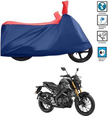 PAGORA Waterproof Two Wheeler Cover for Yamaha(MT 15 New BS6, Red)