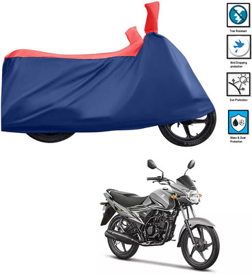 PAGORA Waterproof Two Wheeler Cover for Suzuki(Hayate EP, Red)