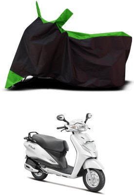 VESMEI Two Wheeler Cover for Hero(Duet LX 110CC, Green)