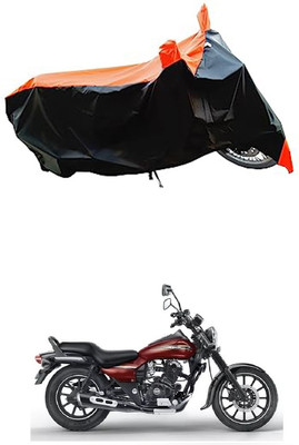 VESMEI Two Wheeler Cover for Bajaj(Avenger 150 Street, Orange)