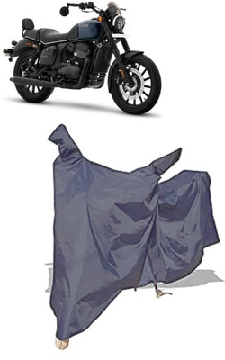 Amexride Two Wheeler Cover for Yezdi(Roadster, Grey)