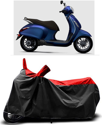 MMSSTAR Waterproof Two Wheeler Cover for Bajaj(V 150, Red)