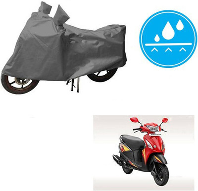 Varnwal E Commerce Waterproof Two Wheeler Cover for Hero(Pleasure, Grey)