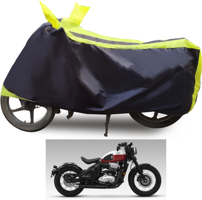 Euro Care Waterproof Two Wheeler Cover for JAWA(Bobber 350, Yellow)