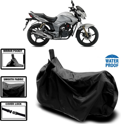 DeepShakshi AUTOMOTIVE Two Wheeler Cover for Hero(Hunk, Black)