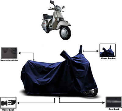 Amexride Two Wheeler Cover for LML(Select, Blue)