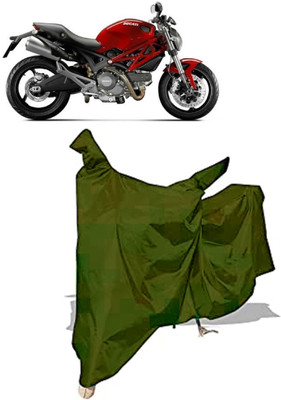 Amexride Two Wheeler Cover for Ducati(Monster 795, Maroon)