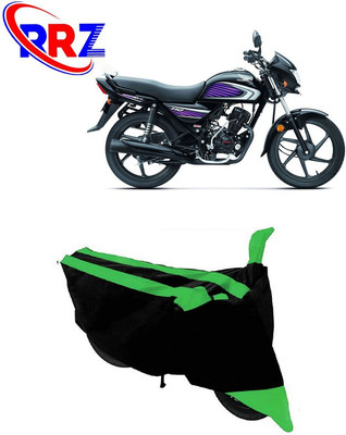RRZ Waterproof Two Wheeler Cover for Honda(Dream Neo, Black, Green)