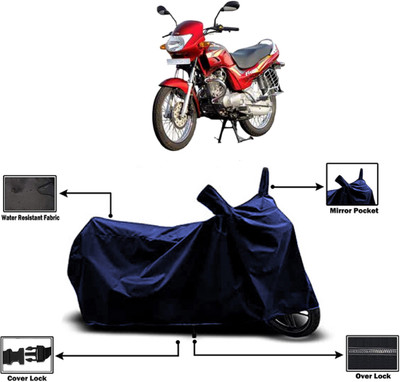 Amexride Two Wheeler Cover for TVS(Fiero F2, Blue)