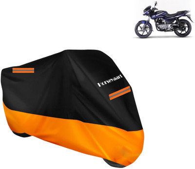 Horseyaart Waterproof Two Wheeler Cover for Bajaj(Pulsar 180 DTS-i, Orange)