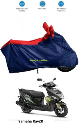 AutoRash Waterproof Two Wheeler Cover for Yamaha(Ray ZR, Blue, Red)
