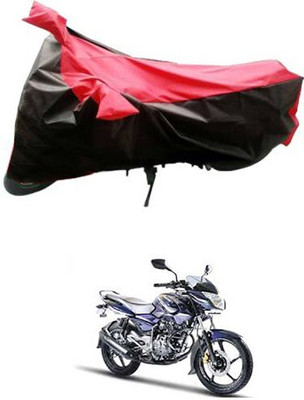 THE REAL ARV Waterproof Two Wheeler Cover for Bajaj(Red, Blue)