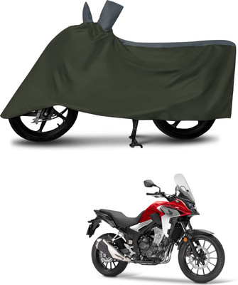 DeepShakshi AUTOMOTIVE Waterproof Two Wheeler Cover for Honda(CB 500, Multicolor)
