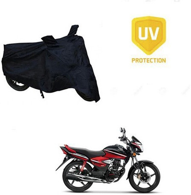 MMSSTAR Waterproof Two Wheeler Cover for Honda(CB Shine, Black)