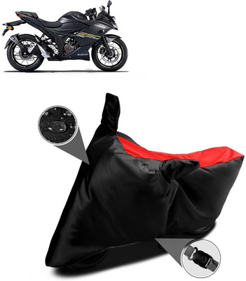 PAGORA Waterproof Two Wheeler Cover for Suzuki(Gixxer SF 250, Red)
