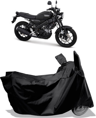 Amexride Two Wheeler Cover for Yamaha(XSR155 BS6, Black)