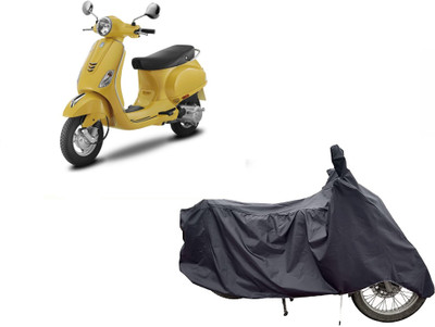 Anlopeproducts Waterproof Two Wheeler Cover for Vespa(Vespa LX 125, Grey)