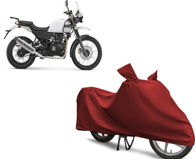 EGAL Two Wheeler Cover for Royal Enfield(Himalayan, Maroon)