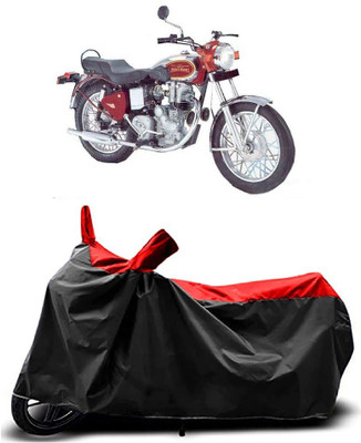 MMSSTAR Waterproof Two Wheeler Cover for Royal Enfield(Machismo 500, Red)