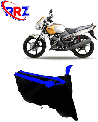 RRZ Waterproof Two Wheeler Cover for Yamaha(Gladiator SS, Black, Blue)