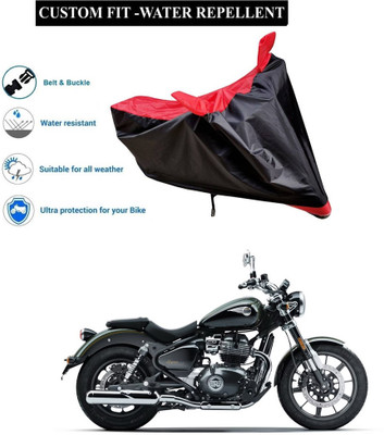 CODOKI Waterproof Two Wheeler Cover for Royal Enfield(Meteor BS6, Red)