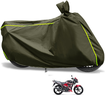 Euro Care Waterproof Two Wheeler Cover for Yamaha(SS 125, Green)