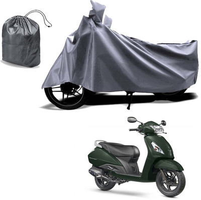 Autoinnovation Waterproof Two Wheeler Cover for TVS(Jupiter, Grey)