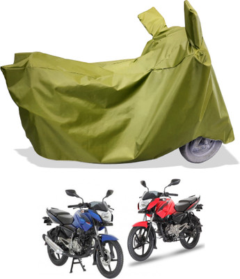 Amexride Two Wheeler Cover for Bajaj(Pulsar 135 LS DTS-i, Maroon)