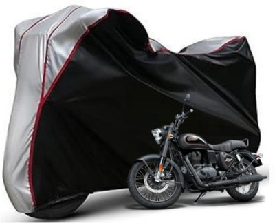 pocket bazar Waterproof Two Wheeler Cover for Royal Enfield(Bullet 350 New BS6, Black)