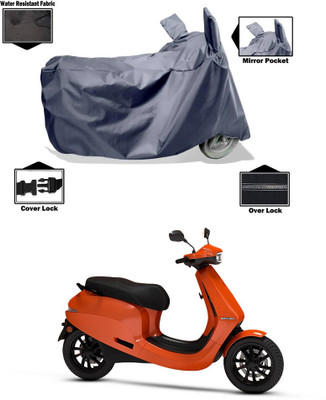 CODOKI Waterproof Two Wheeler Cover for Ola(Grey)