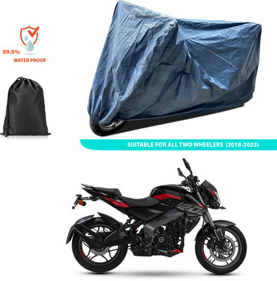 CODOKI Waterproof Two Wheeler Cover for Bajaj(Pulsar NS200, Blue)