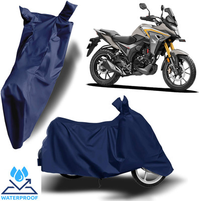 ROYAL AUTO MART Waterproof Two Wheeler Cover for Honda(CB, Blue)