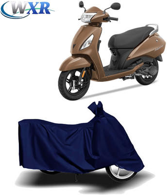 WXR Waterproof Two Wheeler Cover for TVS(Jupiter, Blue)