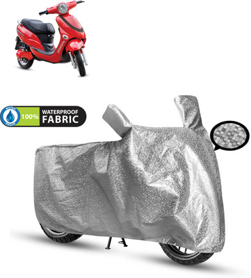 PAGORA Waterproof Two Wheeler Cover for Hero(Electric Photon BS6, Silver)