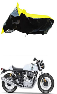 VESMEI Two Wheeler Cover for Royal Enfield(650GT BS6, Yellow)