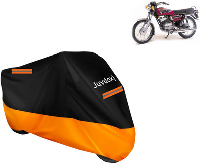 Juvdoxj Waterproof Two Wheeler Cover for Yamaha(RX 100, Orange)