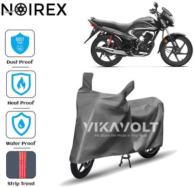 NOIREX Two Wheeler Cover for Honda(Dream Yuga, Grey)