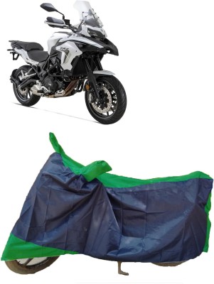 AutoKick Two Wheeler Cover for Benelli(TRK 502, Multicolor)