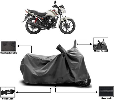 Amexride Two Wheeler Cover for Suzuki(Sling Shot Plus, Grey)