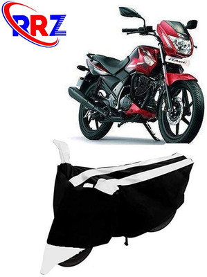 RRZ Waterproof Two Wheeler Cover for TVS(Flame, Black, White)