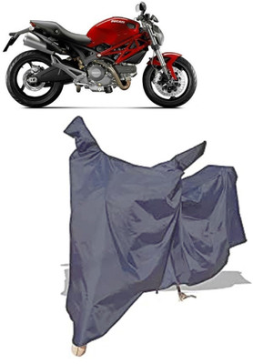 Amexride Two Wheeler Cover for Ducati(Monster 795, Grey)
