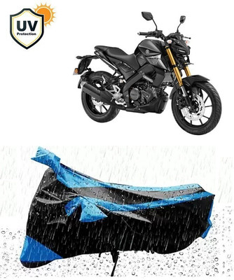 DeepShakshi AUTOMOTIVE Two Wheeler Cover for Yamaha(MT-15, Blue, Black)
