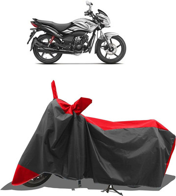 DeepShakshi AUTOMOTIVE Waterproof Two Wheeler Cover for Hero(Passion Xpro, Red, Black)