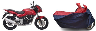malti Two Wheeler Cover for Bajaj(Pulsar 220 DTS-i, Red, Blue)