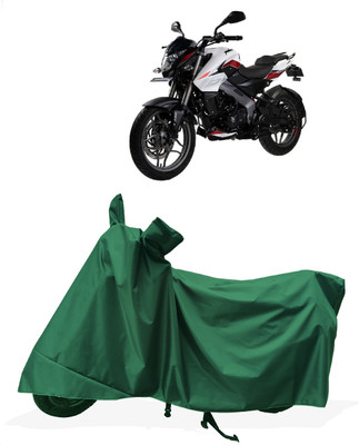 Tricway Two Wheeler Cover for Bajaj(Pulsar 160 NS DTS-i, Green)